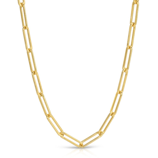 The Remy paperclip link necklace.