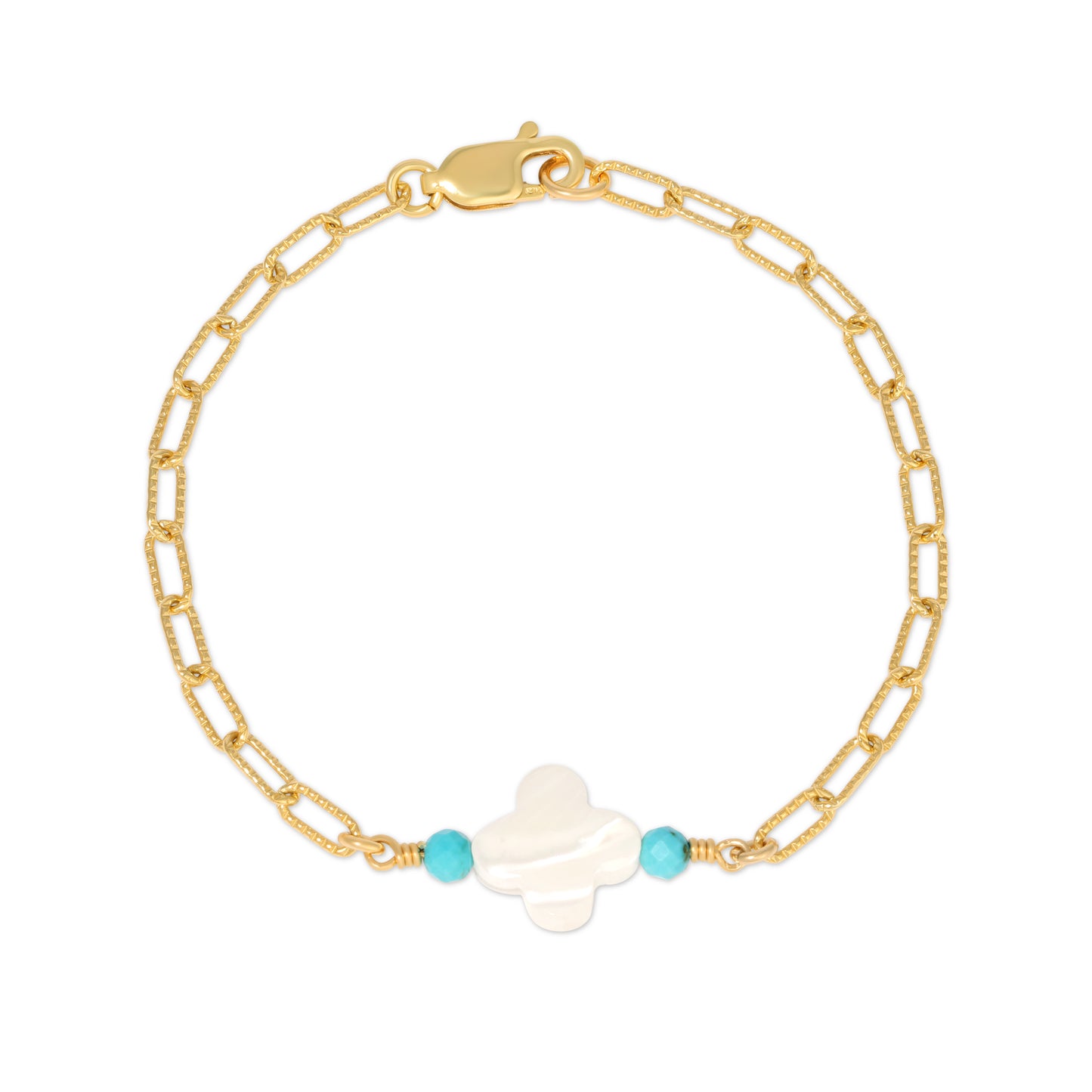 The Dolce bracelet for kids in 14Kt Goldfilled.