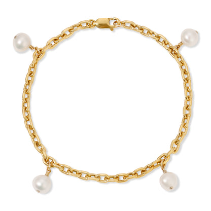 The Charlotte pearl charms bracelet.