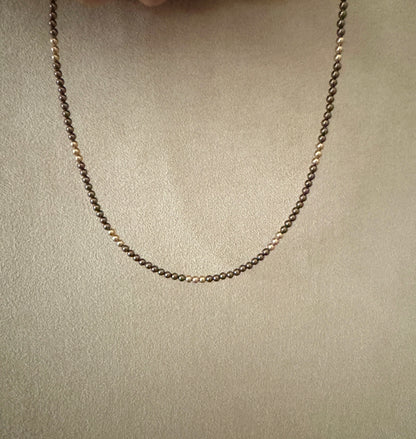 The Lara Necklaces in Swarovski Pearls.