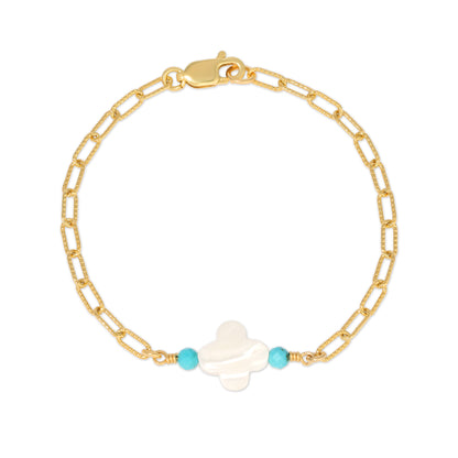 The Dolce bracelet for kids  in 14Kt Goldfilled.